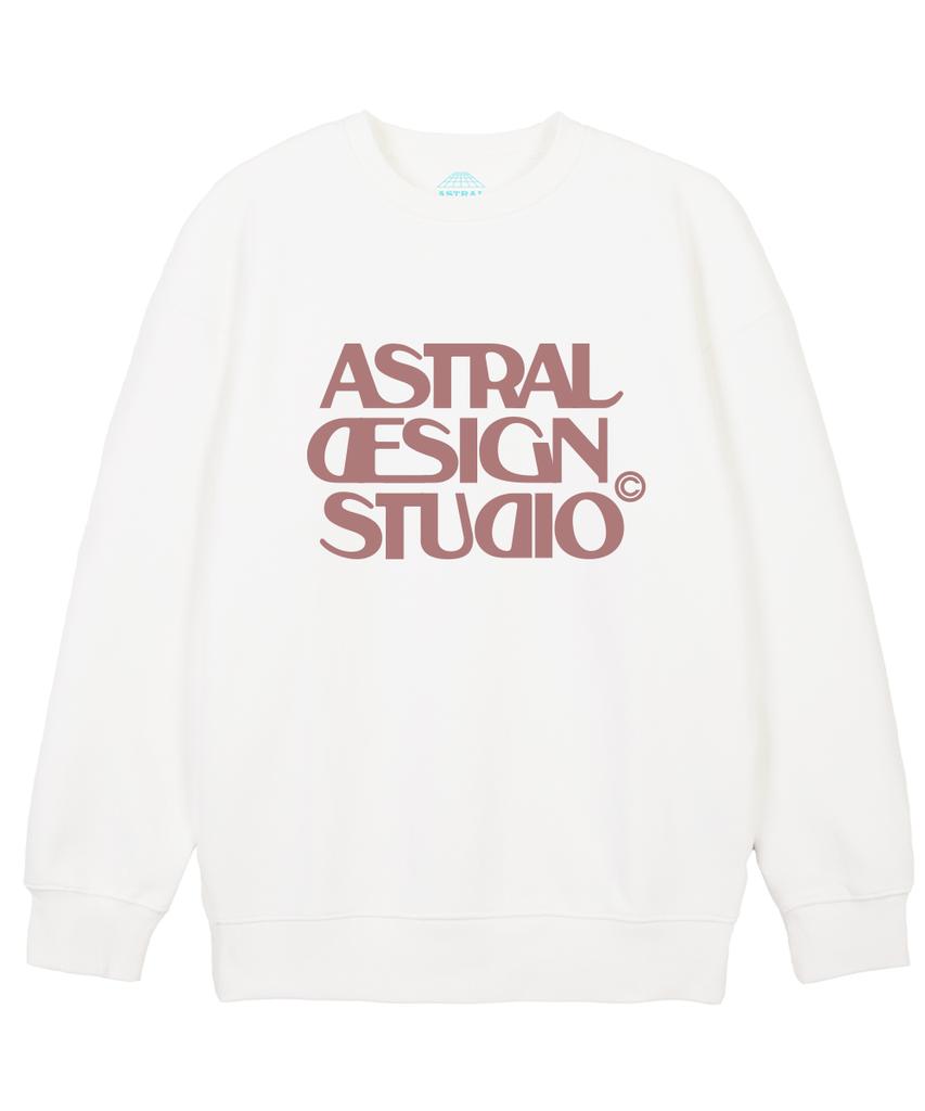 ASTRAL PROJECTION Astral Design Studio Loose Fit Sweatshirt_White