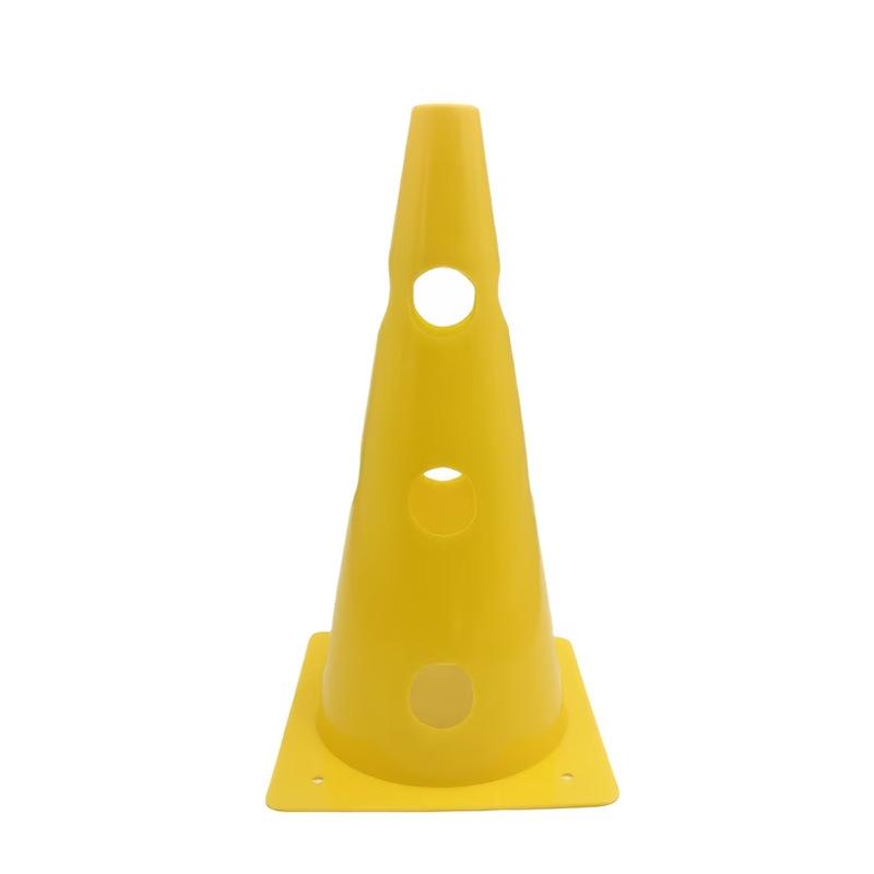 Multi-Functional Marker Barrel: Cone-Shaped Training Obstacle with Holes for Sports and Drills