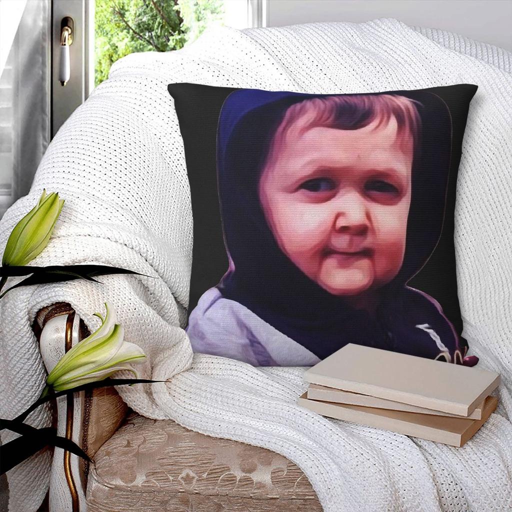 Hasbulla Magomedov () Square Pillowcase Pillow Cover Polyester Cushion Decor Comfort Throw Pillow for Home Bedroom