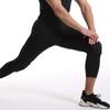 OEING Men's Basketball Honeycomb Anti-Collision 3/4 Compression Pants