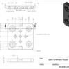 OpenBuilds 2040 V-Slot Aluminum Profile Mini Five-Wheel Plate