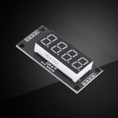 Time Indicator Tube 7 Segment TM1637 LED Display Module 4 Digit Glow Tube Clock Red Green Blue Yellow White Digital LED Module