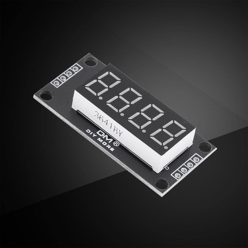 TM1637 Clock Module 4 Digit Digital Indicator Tube 7 Segment Digital LED Module
