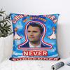 Pillow Cover Charlie Kirk Never Give Up Never Surrender  Cute Funny Pillow Case For Couch Sofa Bedroom Pillowcases