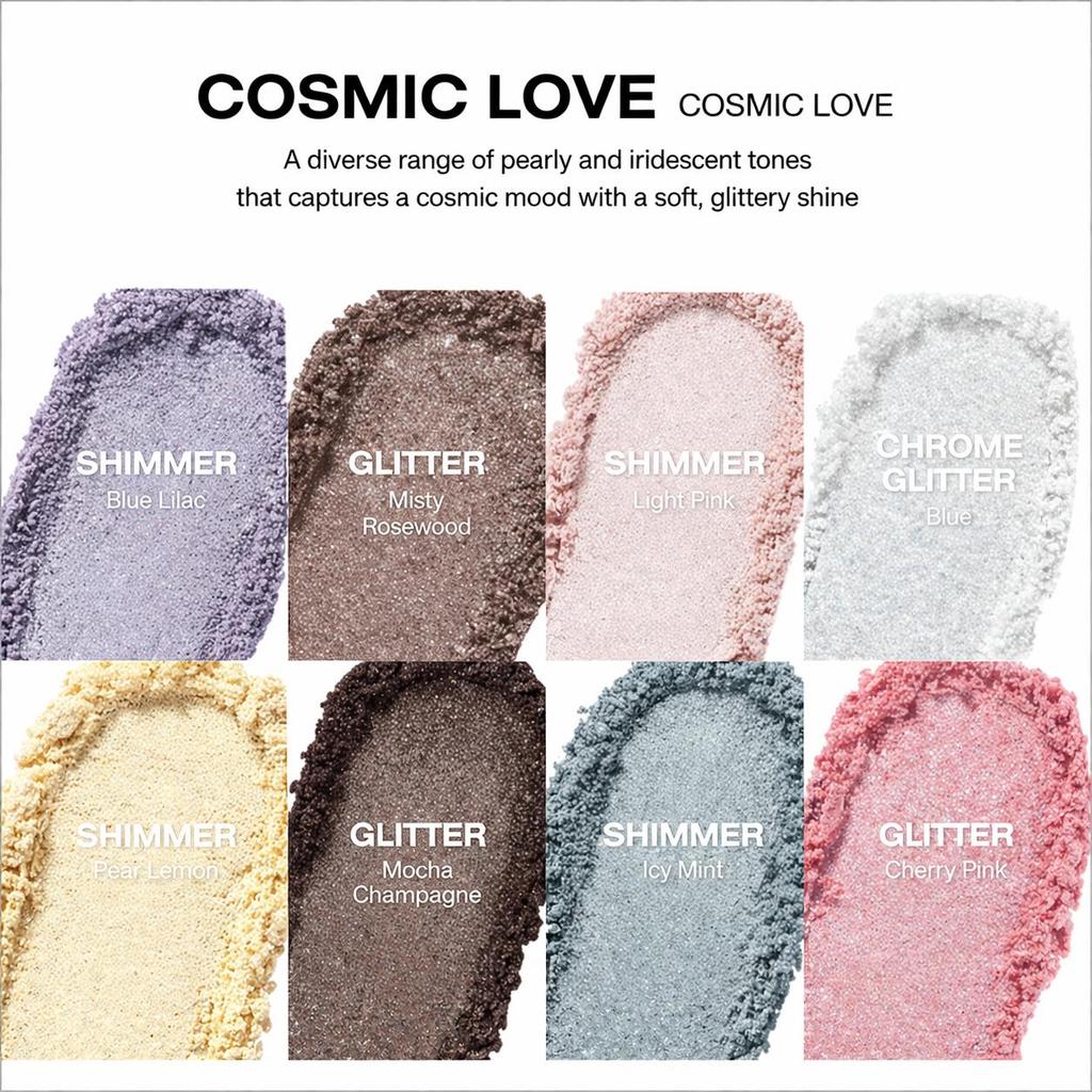 RISKY Pigment Eyeshadow Palette 7 Colors – High Pigment Blendable Eye Makeup Palette