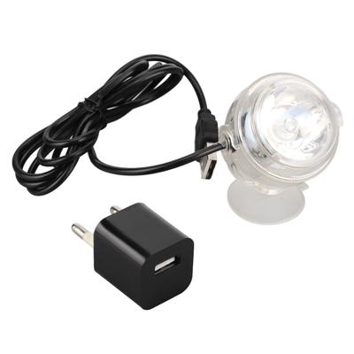 Lumière LED d'aquarium Multifonction 1W Basse Tension Mini Lampe d'Aquarium pour Aquarium d'Eau Douce Salée