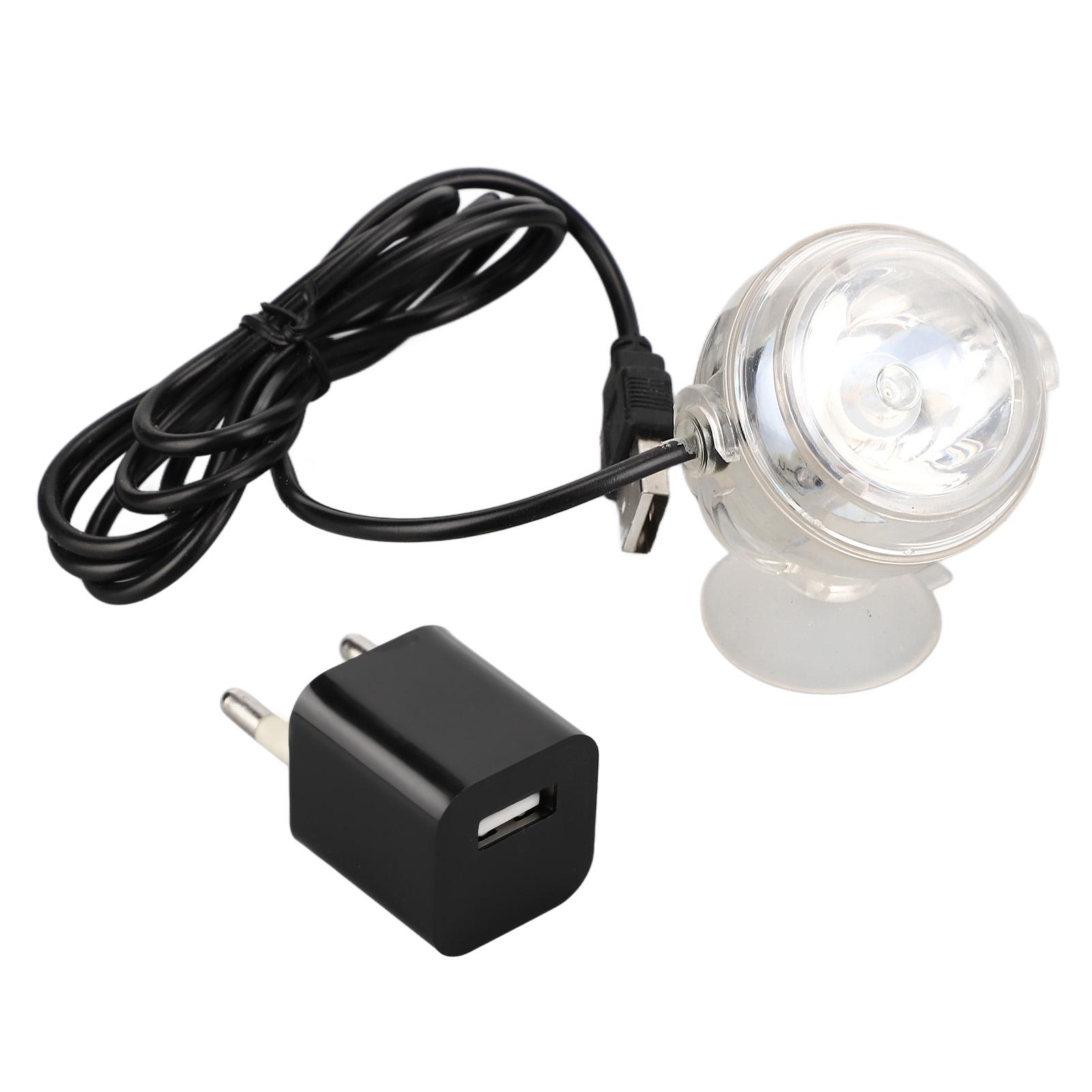 

LED Aquarium Light Multifunction 1W Low Voltage Mini Fish Tank Lamp for Fresh Salt Water Tank