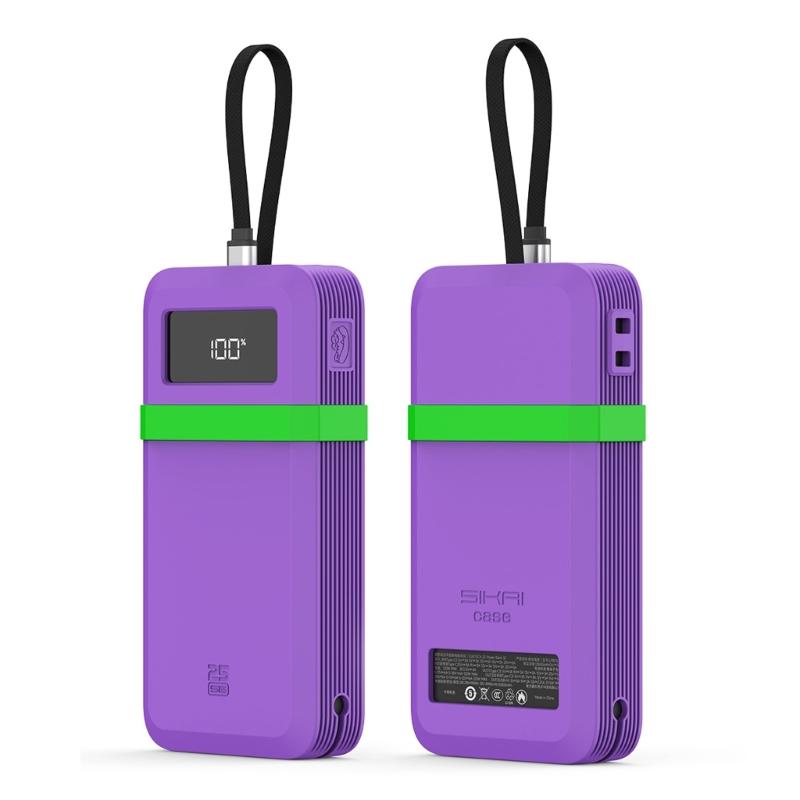 Protective Cover For 25000 120W LPB252N Power Backup Featuring Exact Fit Anti Scratch Anti Slip Texture and Travel Strap In Various Hues