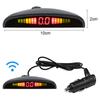 Wireless Car Parking Sensor Car Parktronic LED With 4 Sensors Reverse Backup Car Parking Radar Monitor Detector System 22MM