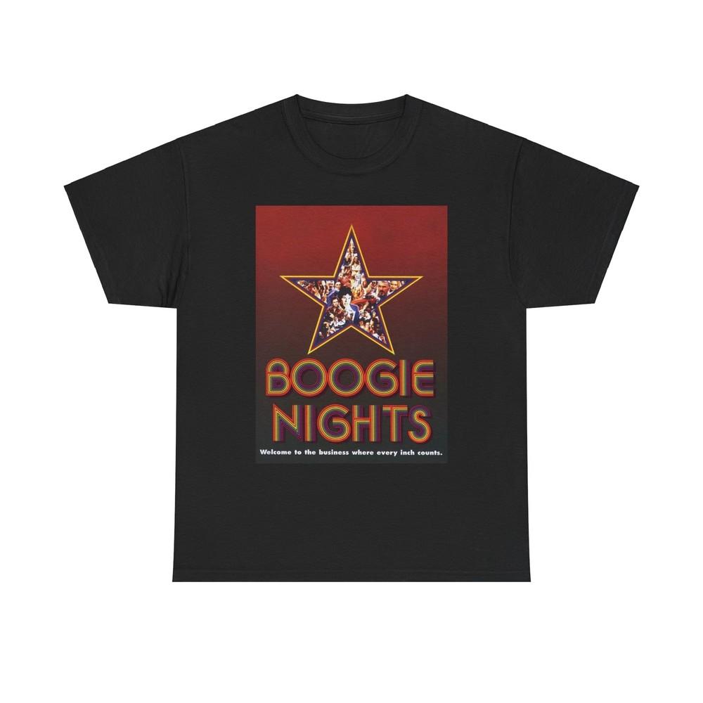 Boogie Nights T Shirt Vintage Movie Poster 90s Retro Unisex Heavy Cotton Tee Unisex T-Shirt XL