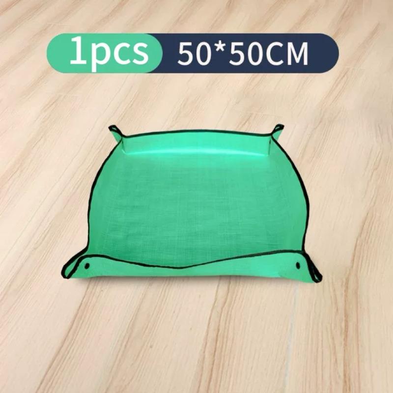 

Gardening Mat Children s Water Play Waterproof Folding Cat Litter Box Flower Pot Waterproof Transplantation Mat Pruning Tool