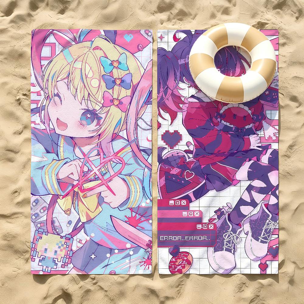 Game N-needy Streamer O-overload Amechan Towel Towels For Beaches Yoga Studios Gyms Hot Springs Swimming Pools And Picnics