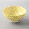 Japanese 6 Inch Noodle Bowl Ceramic Underglaze High Foot Salad Bowl for Home Ramen
