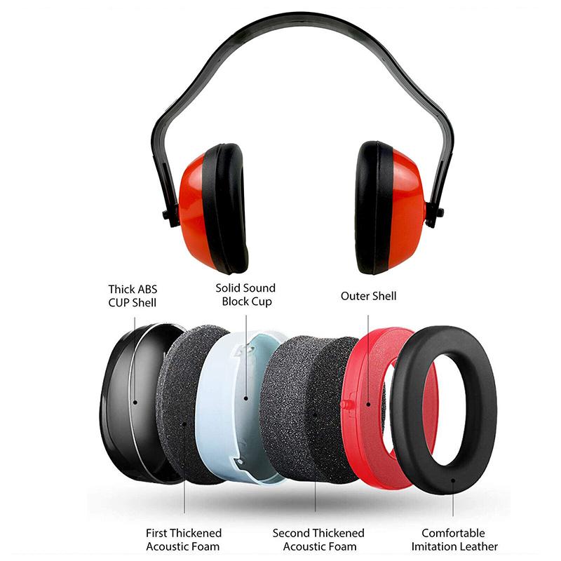 Ear Defenders Noise Reduction Safety Ear Muffs Shooting Hearing Protector Adult