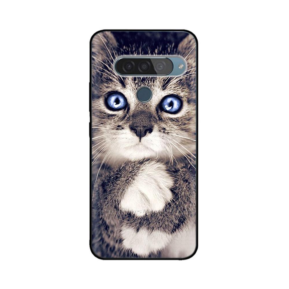 Etui do LG G8S ThinQ Miękkie Silikonowe TPU Pokrowiec na Telefon do LG G8 ThinQ G8X Tylna Klapka G8 thinQ G 8 Zderzak Funda Obudowy