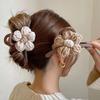 Women's Matte Hairpin Flower Point Clip Hairpin