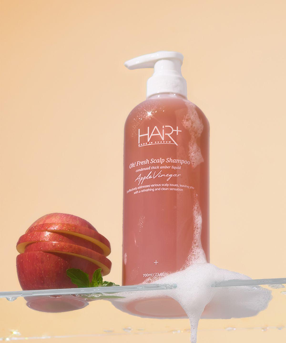 Offresh Apple Vinegar Scalp Dandruff & Exfoliation Shampoo 700ml (Hair Loss Relief)