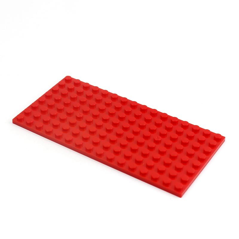 4 Pieces Base Plate 8x16 Dots Assemble Particles Building Blocks 92438 Bricks Set DIY Classic Educational Toys for Boys Girls