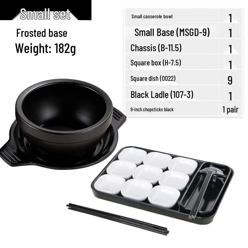 JINMEILI Melamine Rice Noodle Casserole Tableware Set