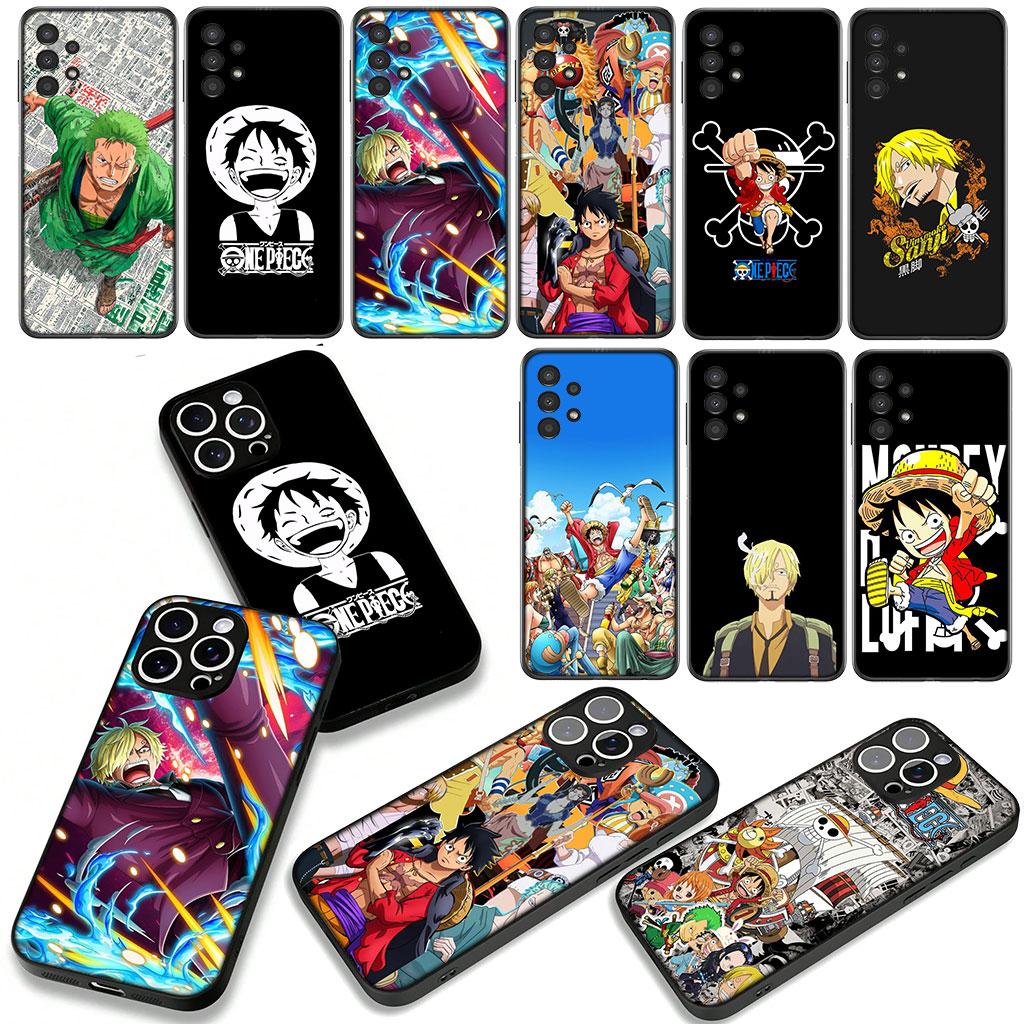 Sanji Roronoa Zoro One Pieces Luffy Phone Cover for Xiaomi Redmi Note 11 15 9 10 Pro Plus 8 A5 9A 9T 10A 10C 9C NFC 15C 8T Case