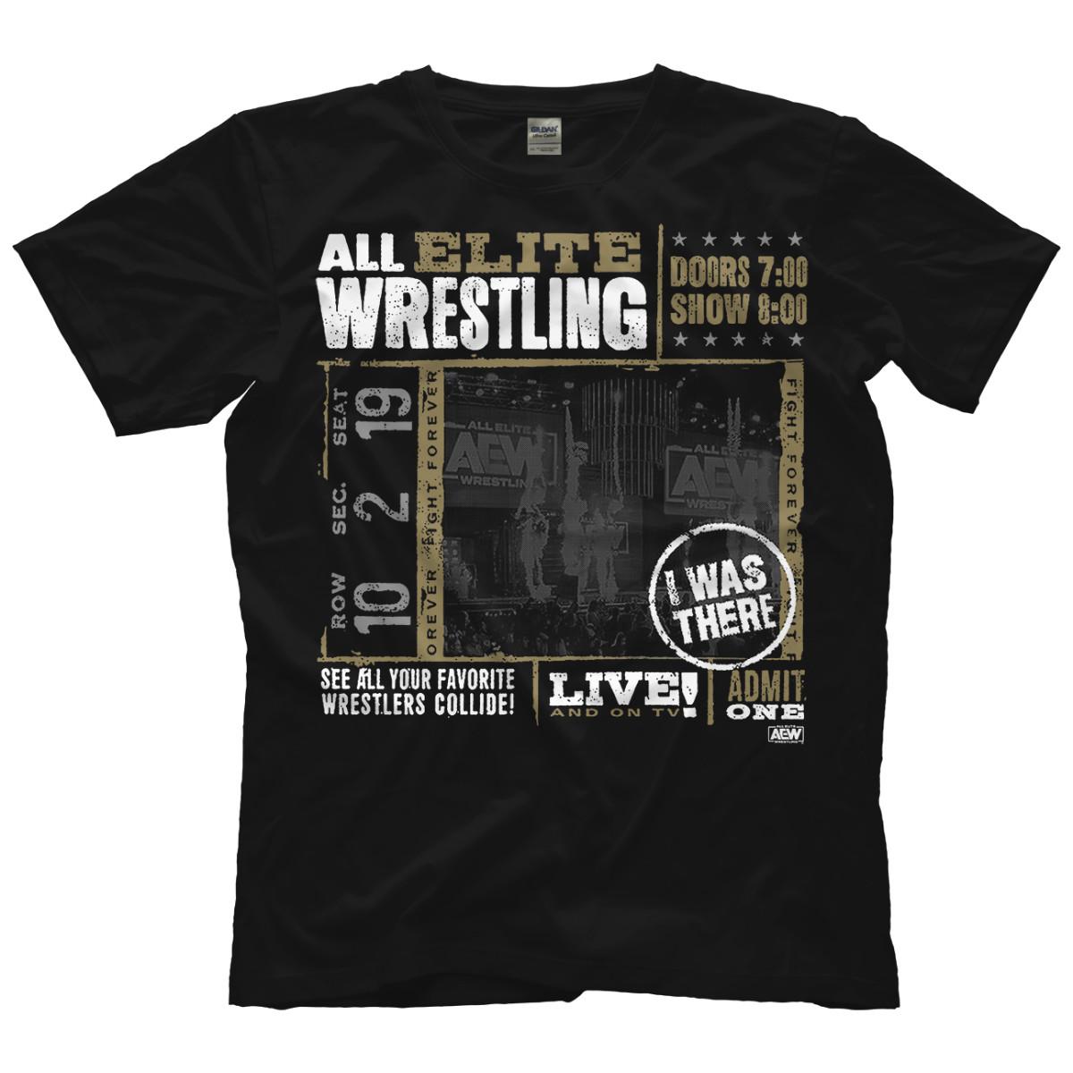 I Was There (Online Exclusive) AEW Official T-Shirt S