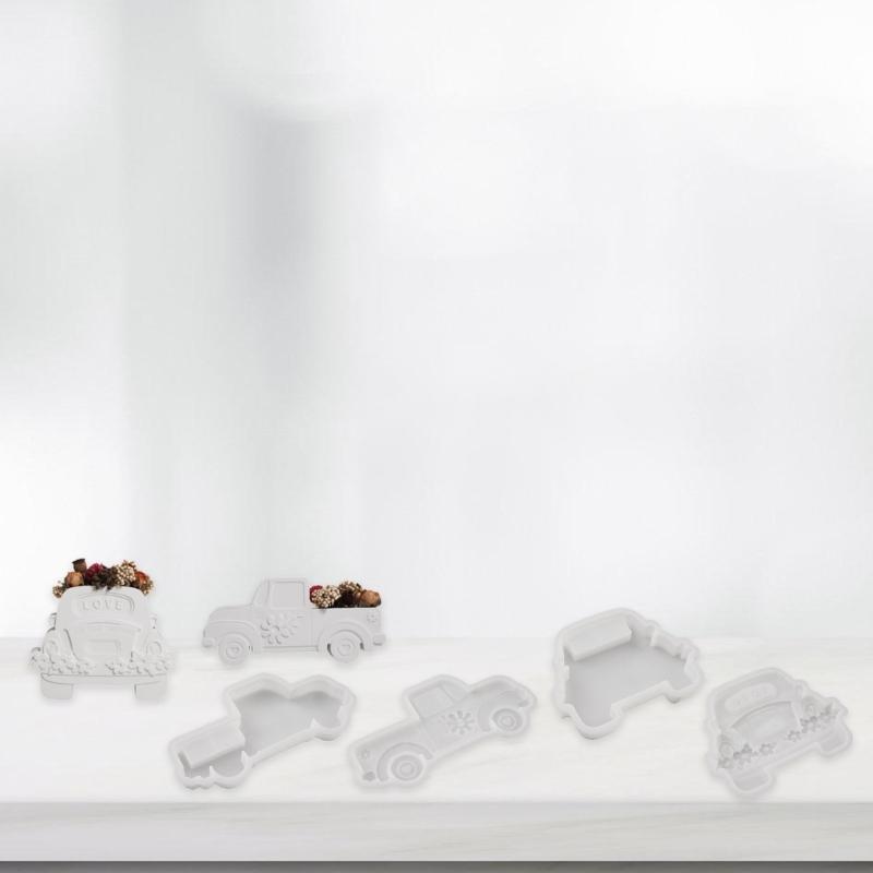 Zarte Kerzenform, Silikonform, Kerzenherstellung, wiederverwendbare Kerze, süße Epoxidform, Gussformen, DIY-Silikonform