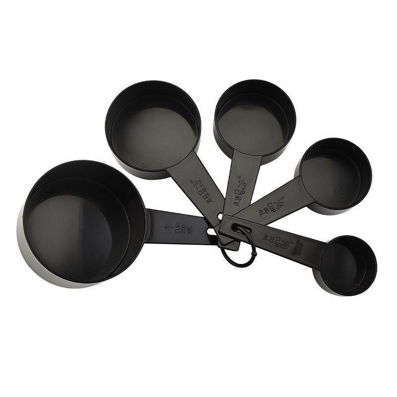 10-Piece Plastic Baking Tools: DIY Cake Measuring Spoon Set with Scale for Milk Powder