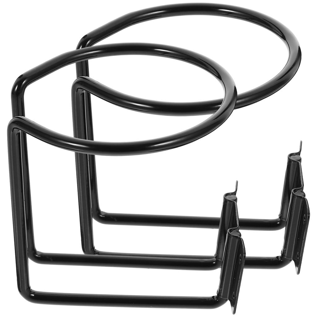 2Pcs Sturdy Iron Cup Holder for Car Boat Rv Yacht Multi Functional Drink Holder Easy Install No Tools Required Automotive Cup