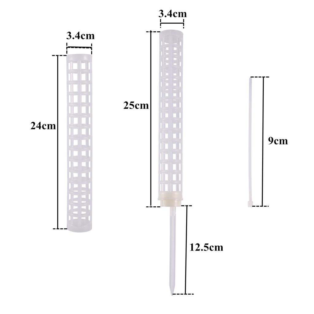 Plant Climbing Frame Stackable Plant Moss Stick Hollowed Design Moss Pole Potted Plants Climbing Supporting Stick Garden Stake