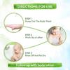 Mamaearth Coco Soft Duschgel für Babys mit Kokosmilch und Kurkuma - 400 ml