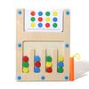 Four Color Walking Game Chess Single&Double Maze Battle Game Logical Thinking Training Montessori Early Education Puzzle Toys