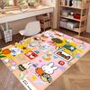 Miffy Print Rug, Washable Floor Carpet, For Entryway Dorm Laundry Room Office Study, Home Decor Birthday Christmas Gift