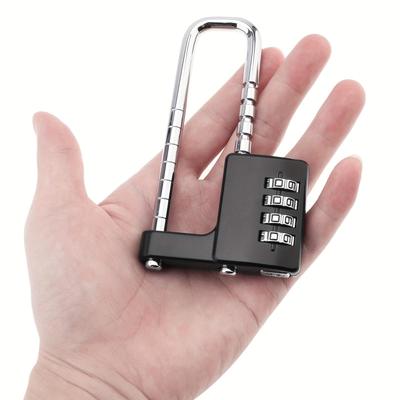 1/2Pcs Adjustable Combination Lock Heavy-Duty 4-Digit Code Secure for Gym Lockers School Gates Cupboard Fence Door Outdoor