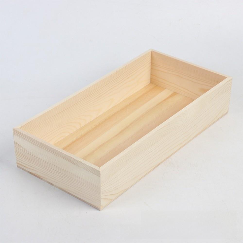 Portable Square Wooden Box Decorative DIY Wooden Storage Container Paintable Small Mini Sundries Jewelry Boxes Gifts