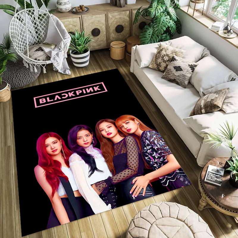 Blackpink: Global Icons Music Style carpet Doormat Suitable for all seasons Doormat Fashion Room