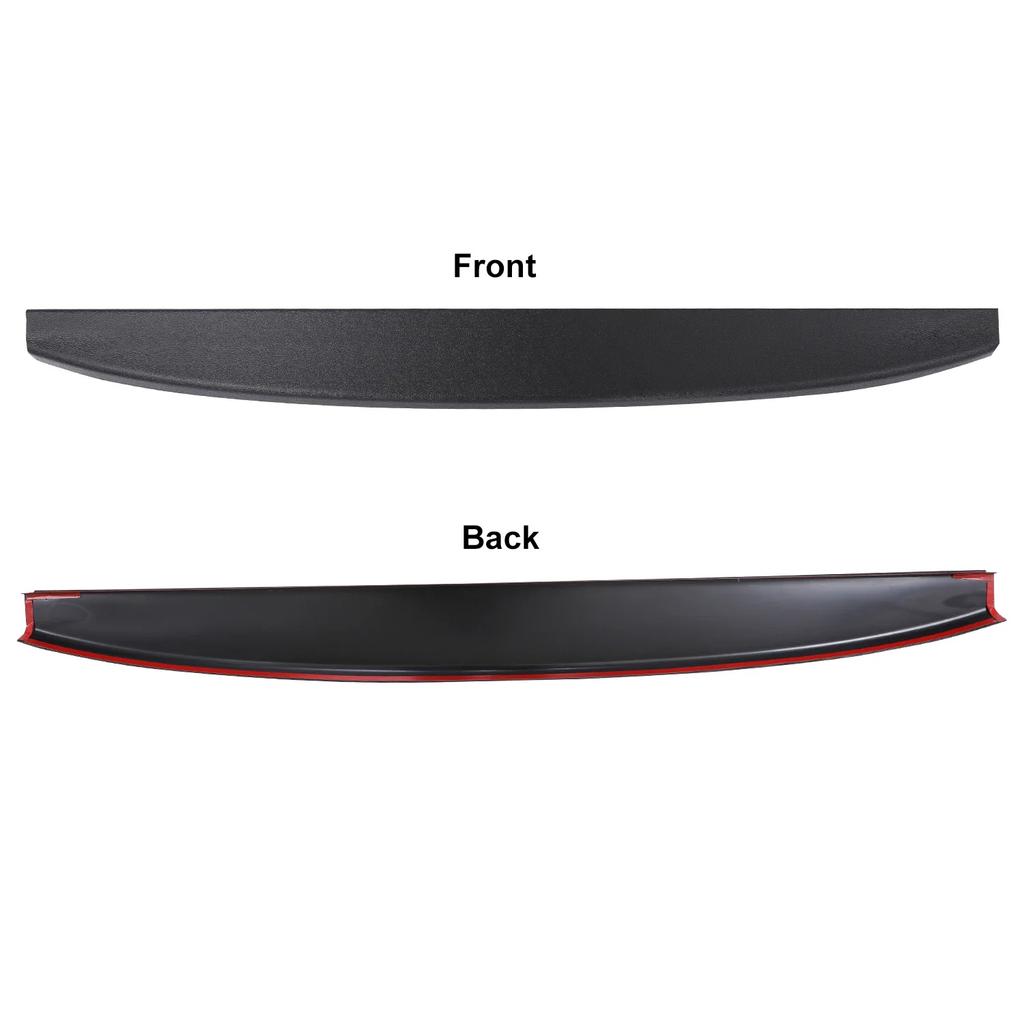 1PC Matte Black Tailgate Rail Guard Protector Trim Rear Tail Gate Cover for Nissan Navara NP300 2025 2025 2025 2025 2025