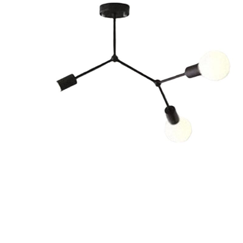 Nordic Design 3/4/6 Bulbs DIY Metal Chandelier Gold Pendant Lighting for Kitchen Island Dinning Room Lights for Ceiling Modern Pendant Light Ceiling