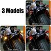 High Brightness Motorcycle LED Bullet Taillight Turn Signal Brake Lamp with Daytime Running Light Function