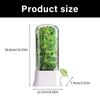 Herb Preserver Extenders Maintains Freshnesses 2 3 Interval Visible Lid Ventilated Bottom Safe for Refrigerator Storage