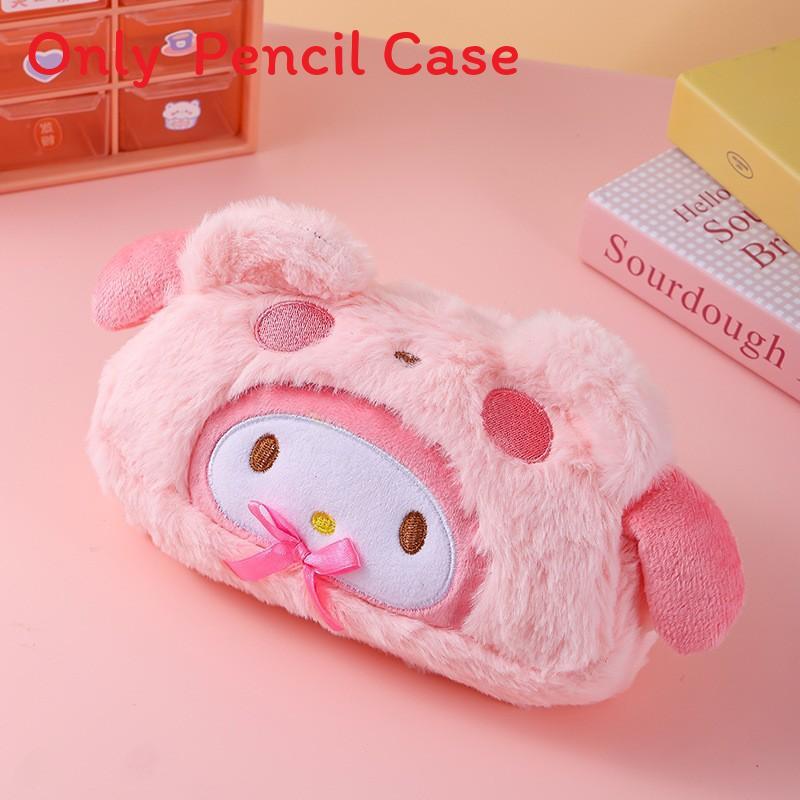 Paha Dog Plush Pencil Case With Cute Design For Students And Office Use