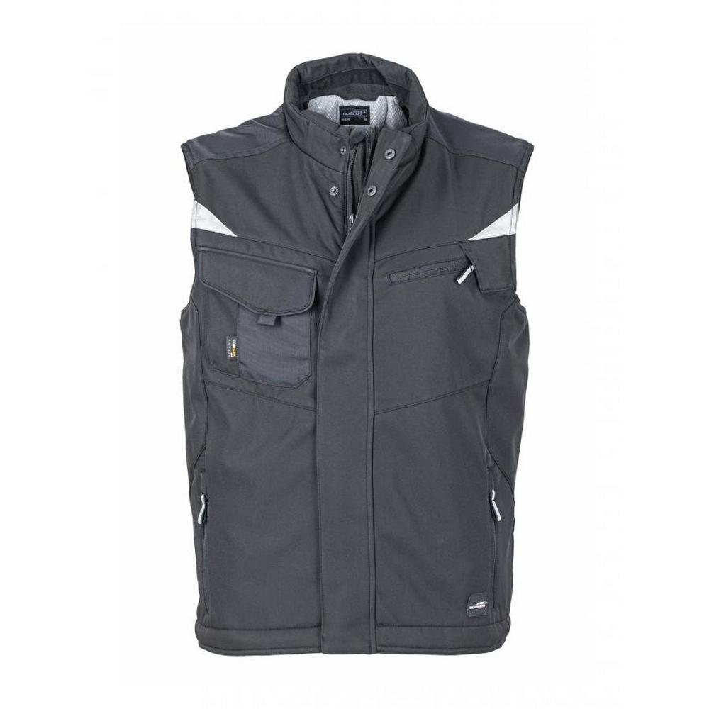 James and Nicholson Unisex Adult Craftsmen Strong Softshell Gilet