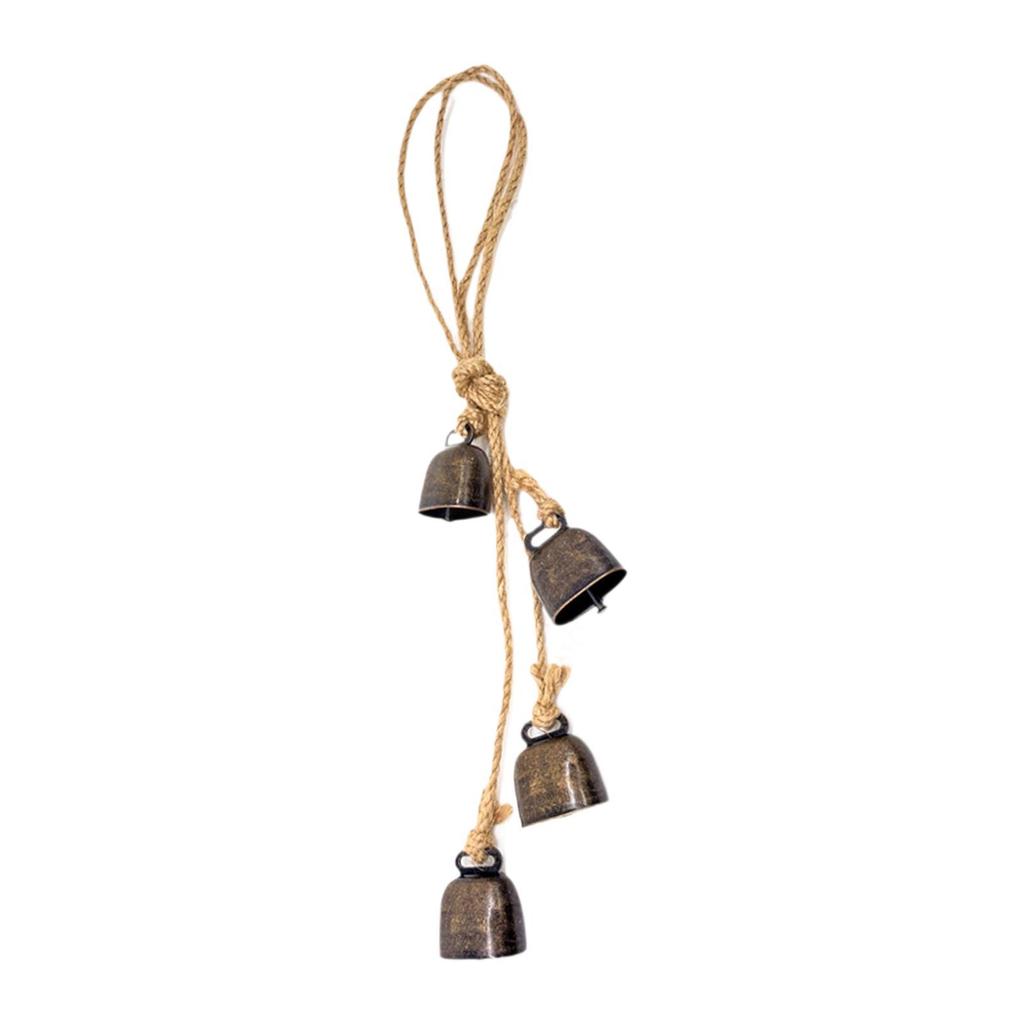 Tree Ornament Collection Simple Lightweight Multifunctional Wall Hanging Decor Bells for Garden Yard Door Festival Farmhouse