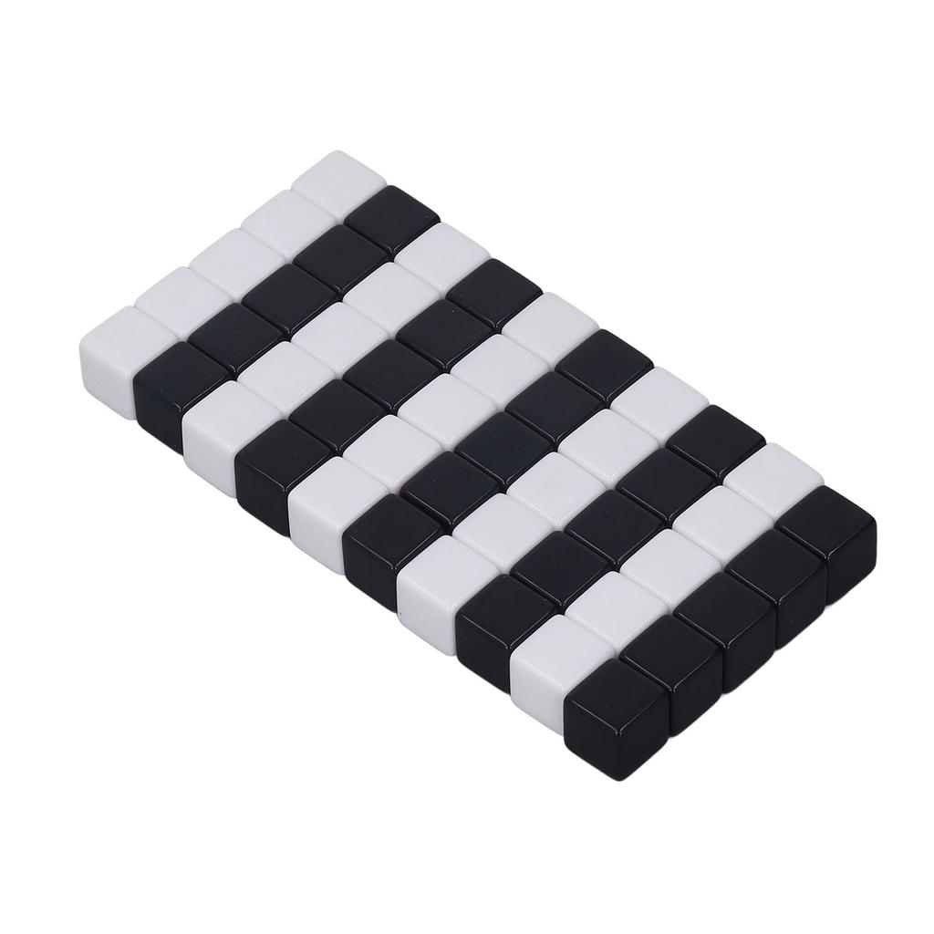 50Pcs     Dice Small Write On Wipe Off Dice for Board Games Digital Teaching