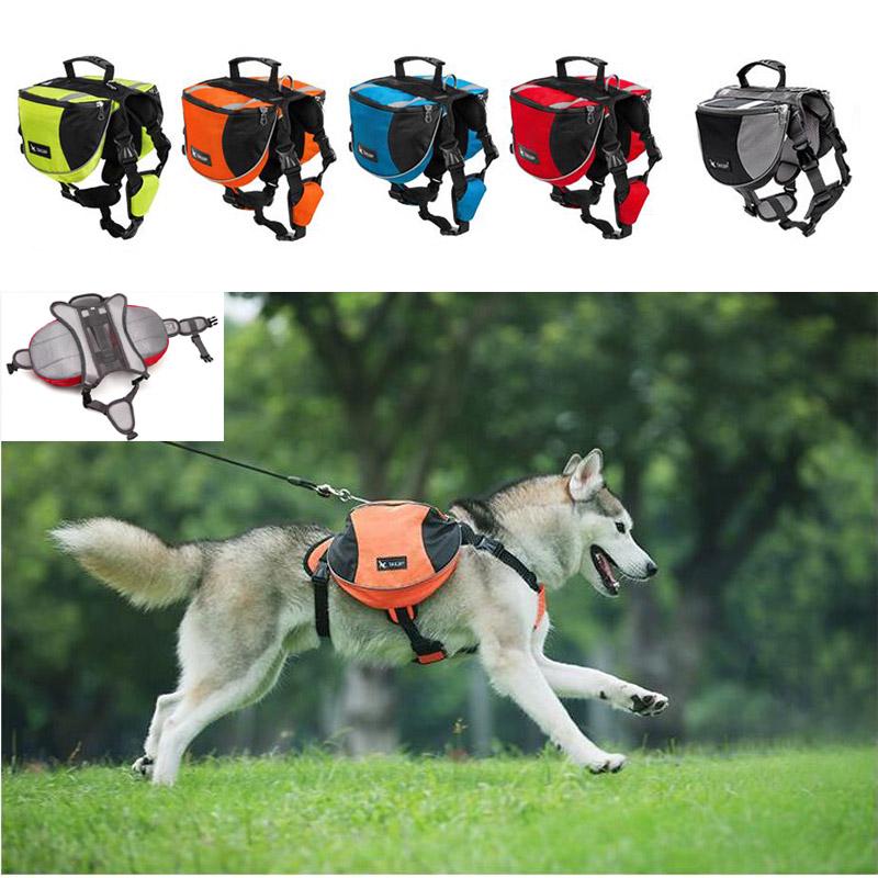 Pet Backpack Dog Bags Pet Supplies Reflective Strip Bag Out Travel Dog Backpack