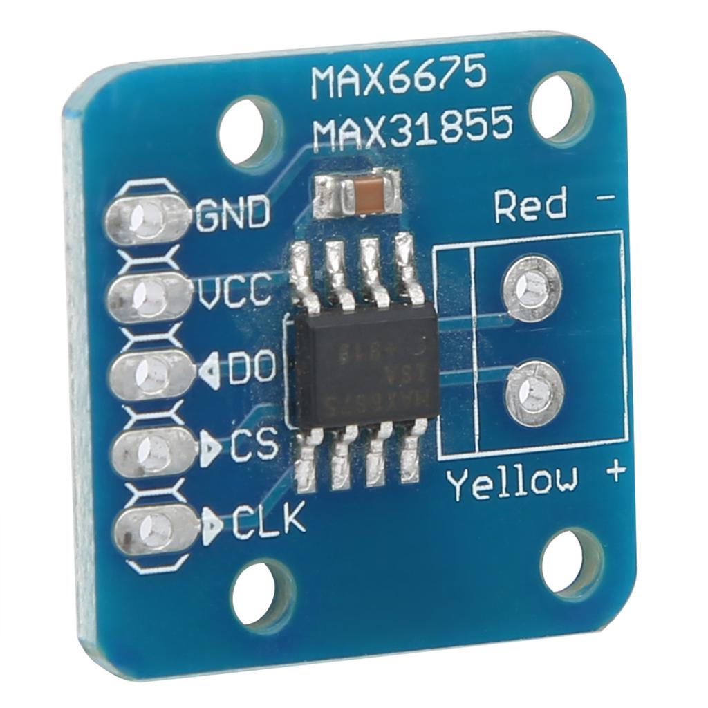 MAX6675 Temperature Sensor K Type Thermocouple Module DIY Sensor Module 35V DC 200 Degrees C~+ 1350 Degrees C