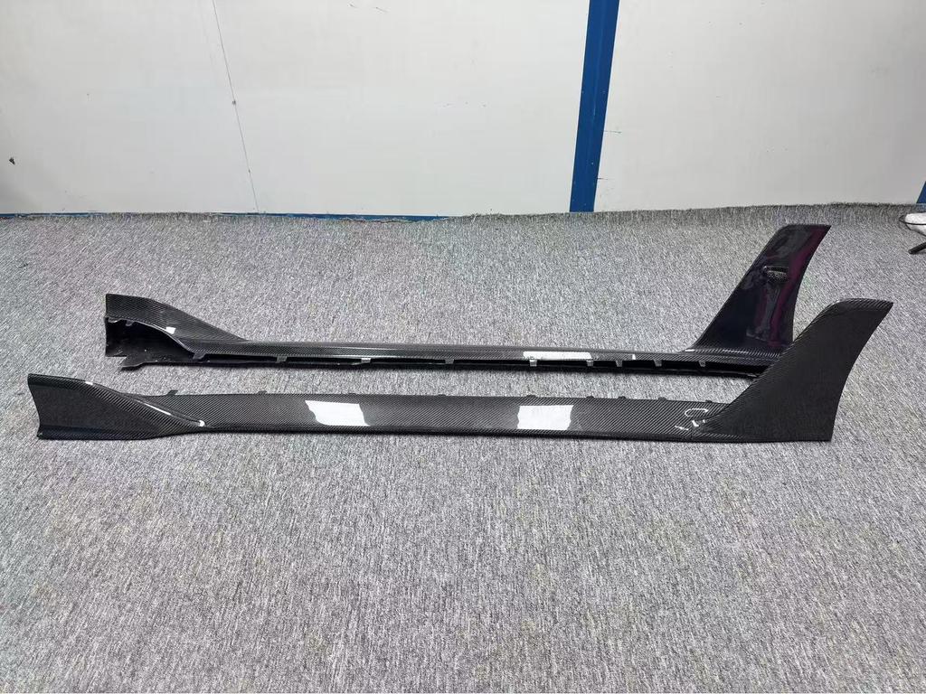Carbon Fiber Body Kit: Side Skirts & Fender Mudguard for Toyota SUPRA A90/A91