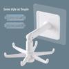 Multifunctional 360° Rotating Storage Hooks