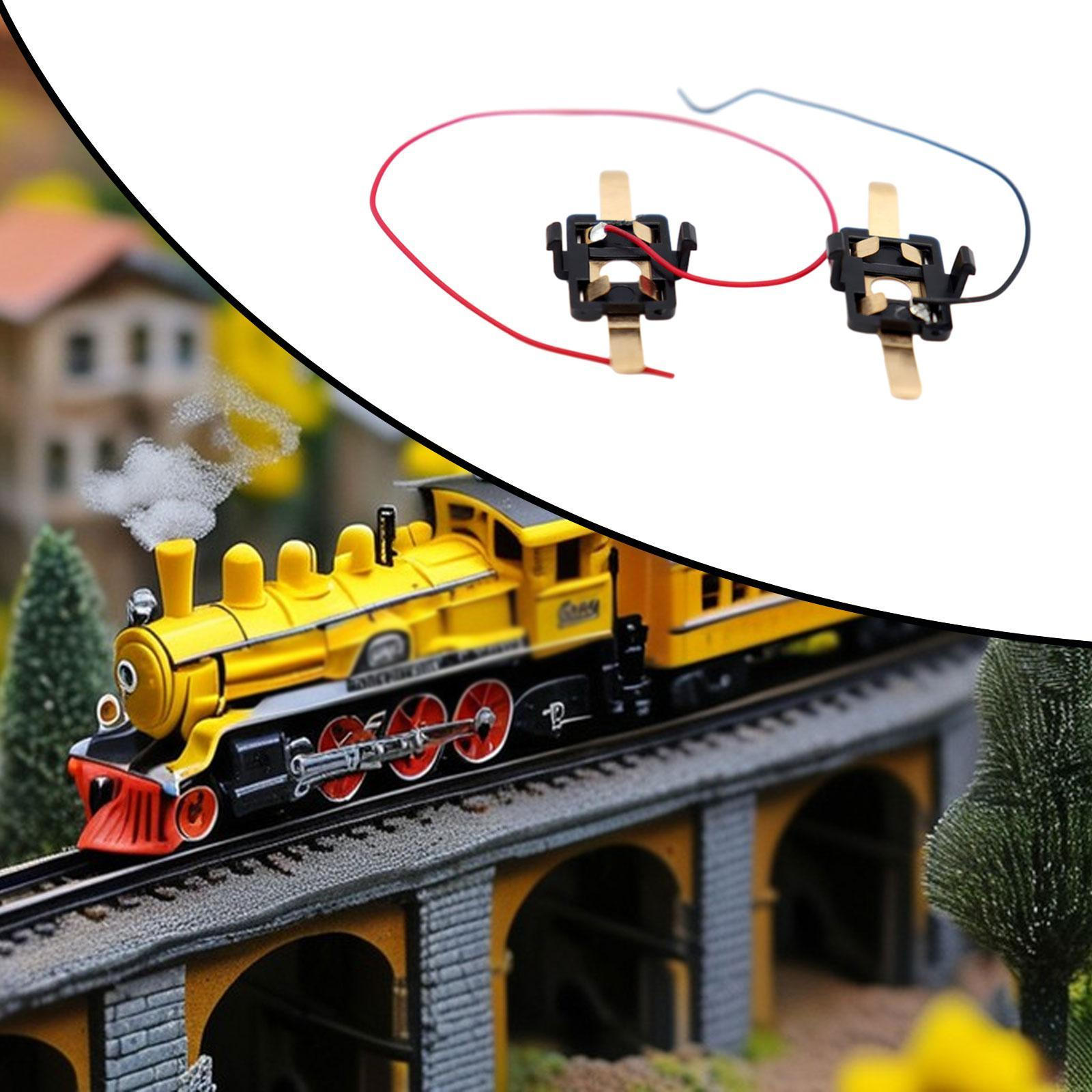 

2 Pieces 1:87 HO Scale Electric Train Parts Building Professional Toys Hobbies Contact Plate