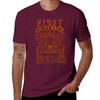 First Of October T-Shirt Graphic T Shirts Plus Sizes Baggy Shirts Tshirts for Men