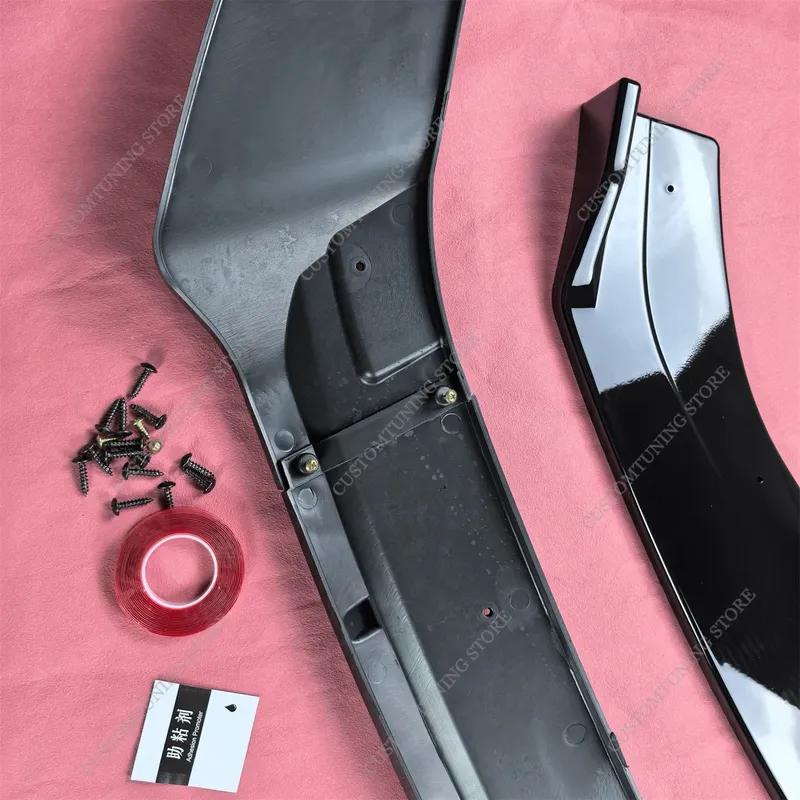 For Ford Focus MK3 ST 2012-2014 Pre-Facelift Gloss Black Front Bumper Lip Spoiler Splitter Diffuser Retrofit Bodykits Tuning